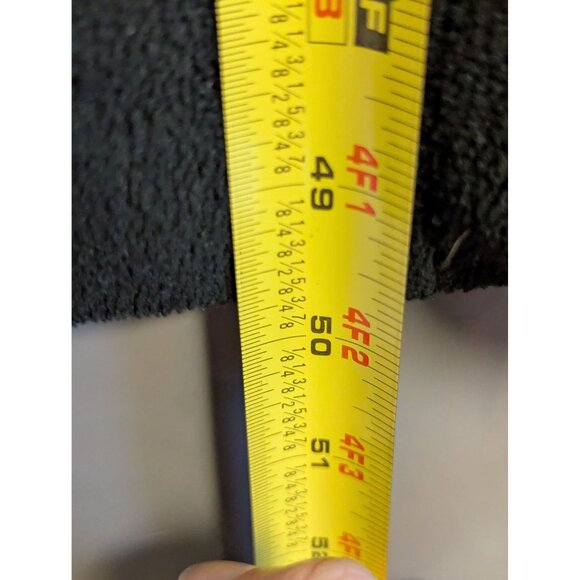 Bob Mackie Wearable Art Black Embroidered Housecoat Robe W/ Zip & Pink Heart Des - Picture 8 of 10